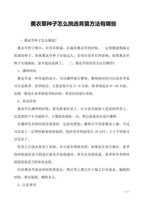 薰衣草怎么种，薰衣草怎么种植的视频教程？