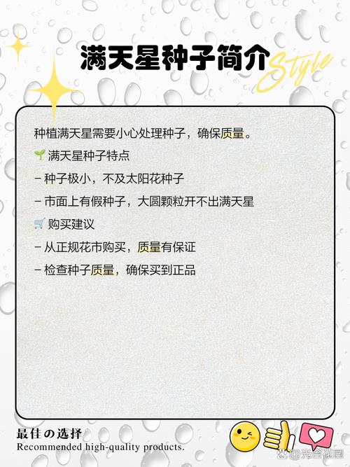 满天星种植时间，满天星种植的时间-第3张图片-优品飞百科