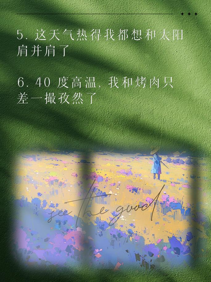 40℃高温的夏天，夏日的高温让我彻底明白了-第3张图片-优品飞百科