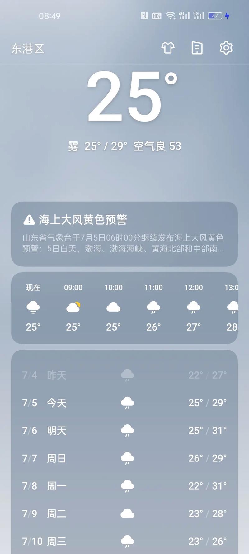 天气预报日照今天？日照今天天气怎么样？-第5张图片-优品飞百科