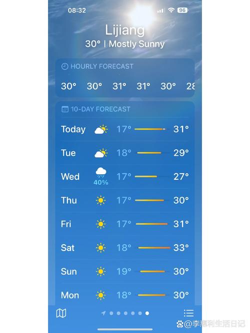 丽江天气预报一周7天，丽江天气预报一周7天详情-第3张图片-优品飞百科