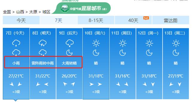 实时天气24小时预报太原，太原24天气预报查询-第5张图片-优品飞百科
