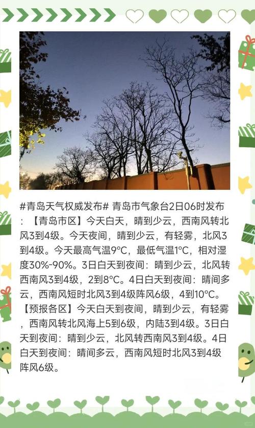 天气青岛天气情况最新查询,青岛天气预报情况?-第1张图片-优品飞百科 天气青岛天气情况最新查询,青岛天气预报情况?-第1张图片-优品飞百科