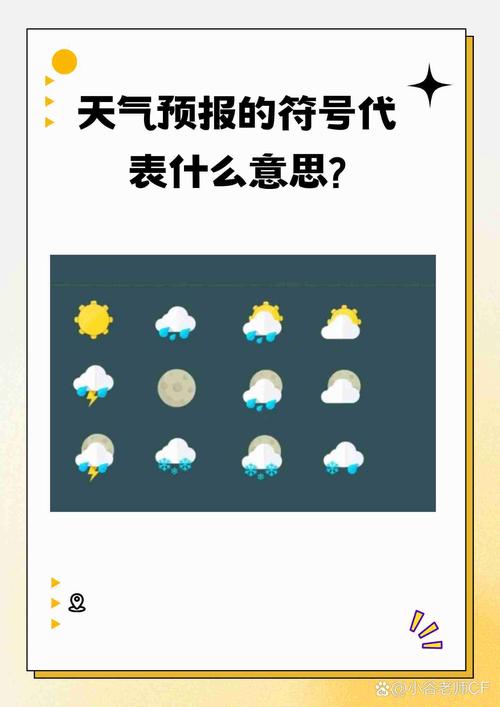 天气的标志都有哪些颜色？天气的标志都有什么？-第6张图片-优品飞百科