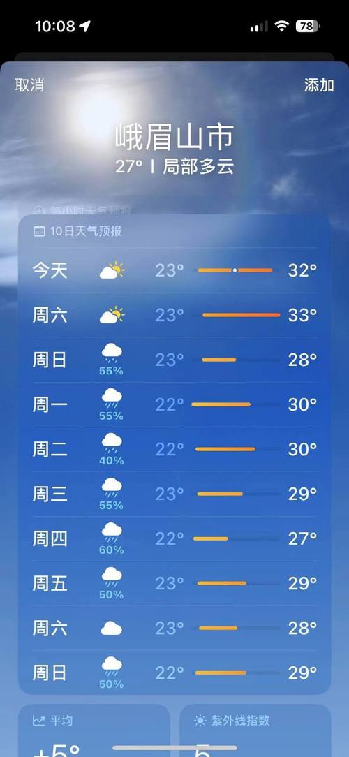 天气预报峨眉山，天气预报峨眉山天气预报