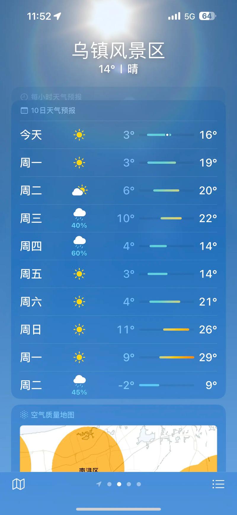 乌镇天气预报？乌镇天气预报未来15天？-第2张图片-优品飞百科