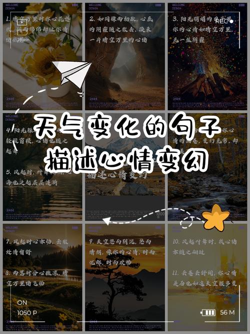 关于天气情况的句子，描述天气情况的句子？-第5张图片-优品飞百科