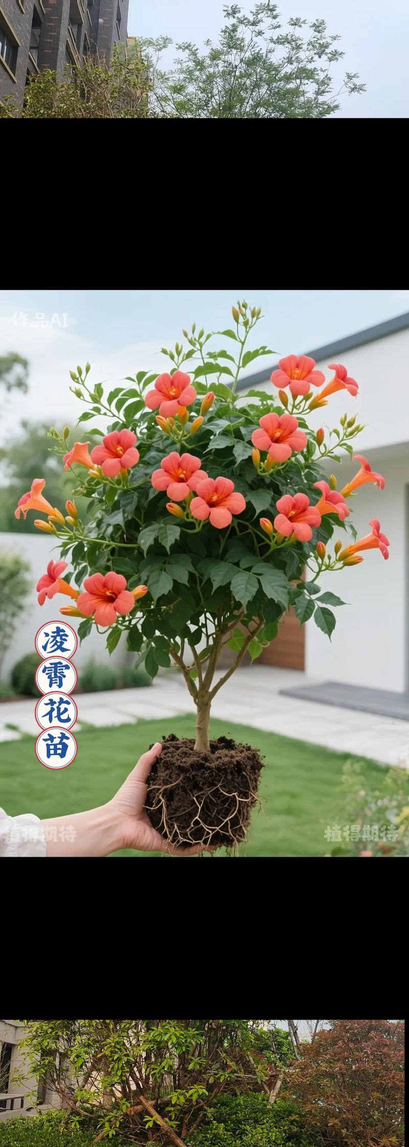 农村庭院不宜种凌霄花的原因，庭院可以种凌霄花吗？-第4张图片-优品飞百科