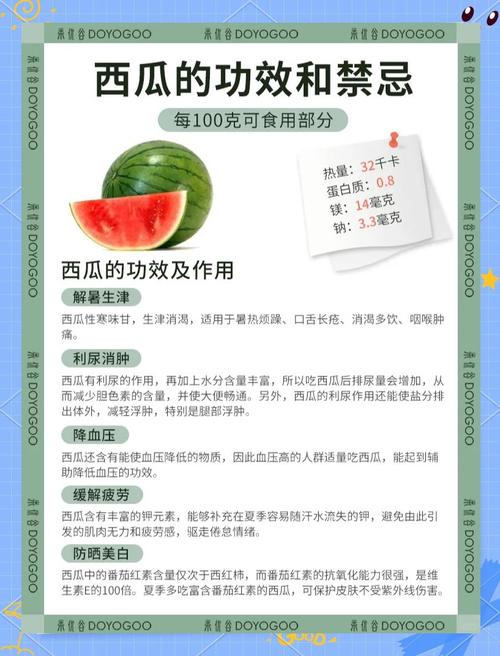 西瓜的功效作用与营养价值？西瓜的功能和功效？-第1张图片-优品飞百科
