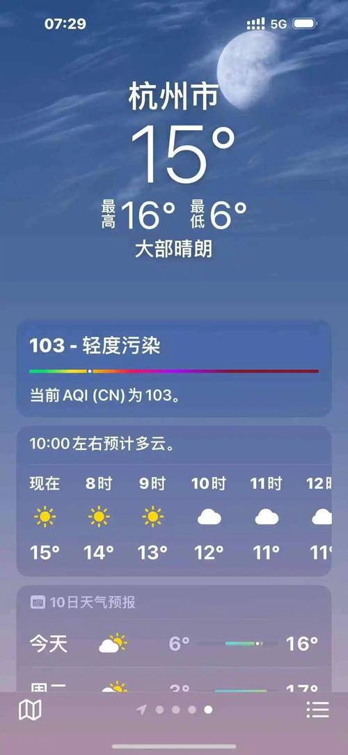 杭州七天天气预报？杭州七天天气预报预报？-第5张图片-优品飞百科
