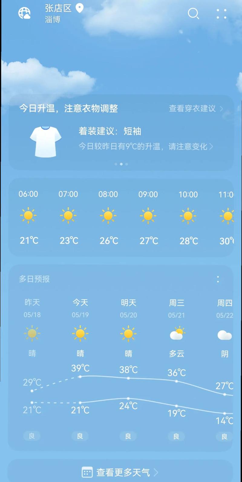 淄川一周天气预报，淄川天气预报15天查询结果-第1张图片-优品飞百科