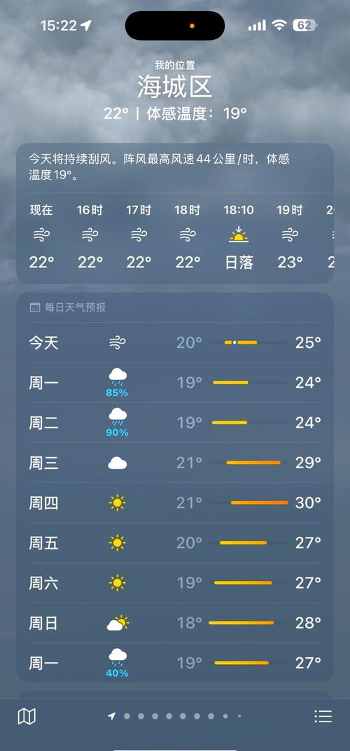 北海15天天气预报，北海15天天气预报和穿衣指数-第4张图片-优品飞百科