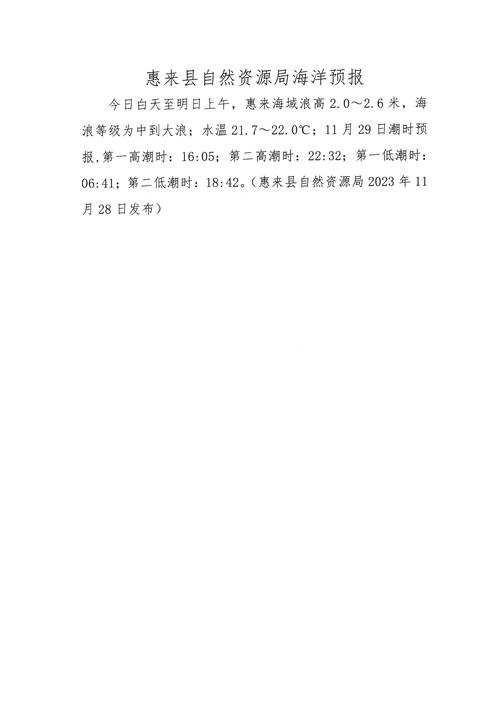惠来天气预报，惠来天气预报15天？-第6张图片-优品飞百科