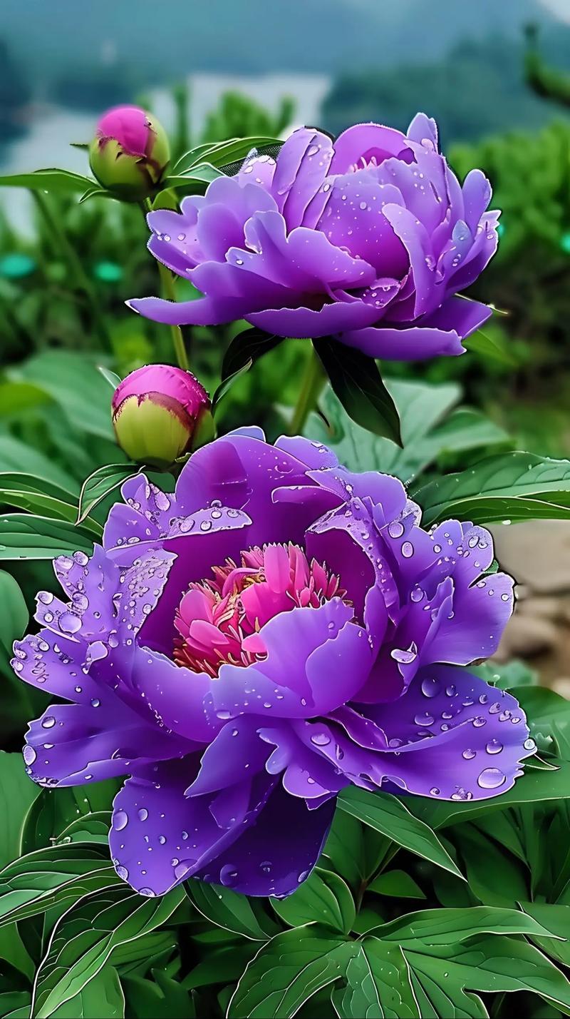 紫斑牡丹的传说，紫斑牡丹的传说和来历-第5张图片-优品飞百科