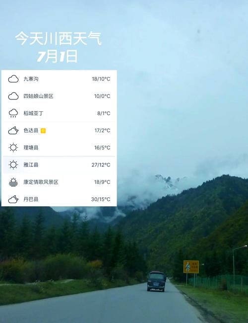 稻城亚丁的天气预报，国庆期间稻城亚丁的天气预报-第3张图片-优品飞百科