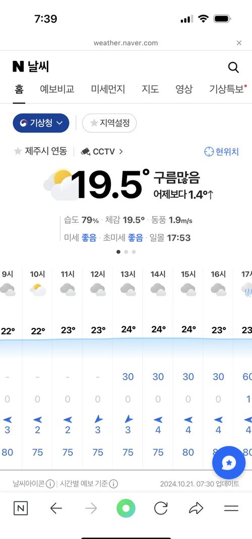 韩国济州岛天气预报，韩国济州岛天气预报30天查询结果-第1张图片-优品飞百科