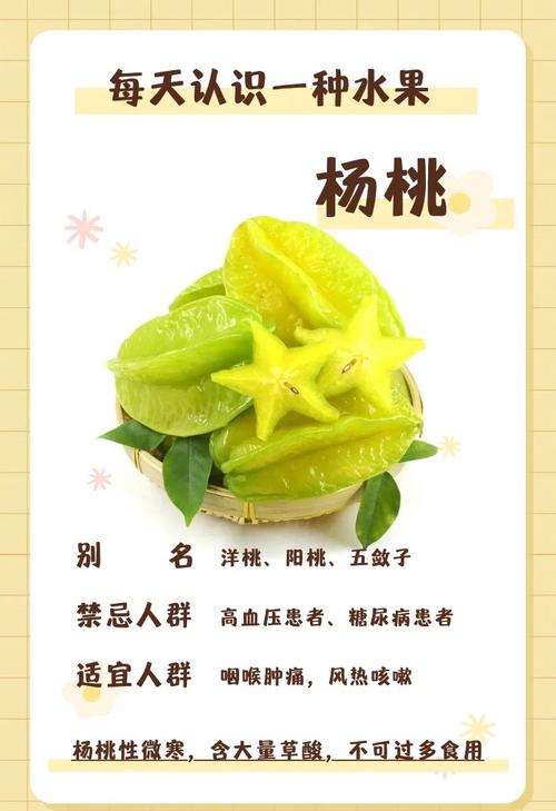 杨桃的功效与作用,杨桃的功效与作用禁忌 适合人群-第5张图片-优品飞百科 杨桃的功效与作用,杨桃的功效与作用禁忌 适合人群-第5张图片-优品飞百科