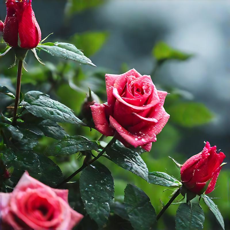 玫瑰花像什么，玫瑰花图片，玫瑰花像什么,玫瑰花图片怎么画？-第6张图片-优品飞百科