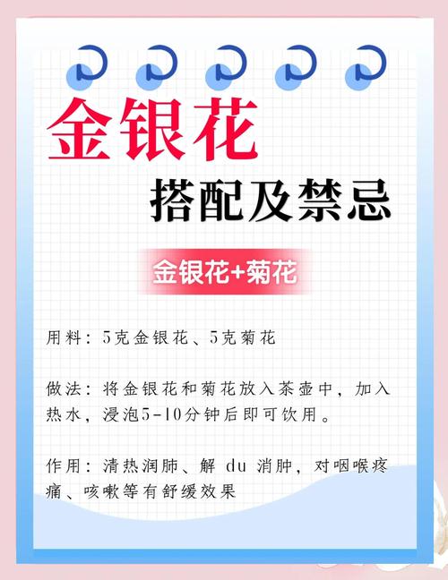金银花泡水的功效、作用与禁忌，金银花泡水喝有什么功效?-第3张图片-优品飞百科