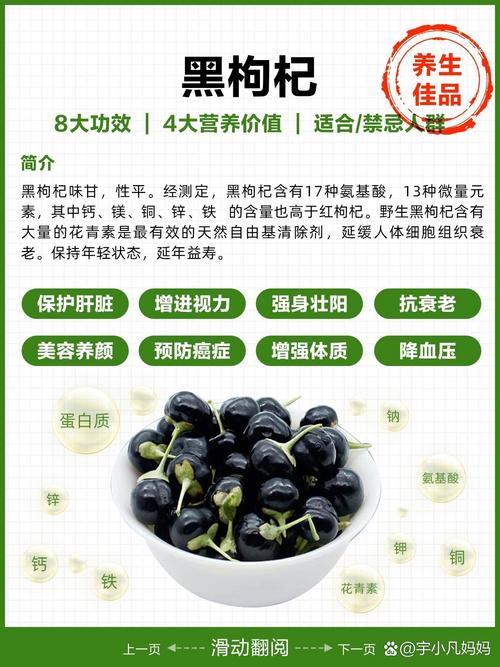 黑枸杞有什么功效，黑枸杞的正确吃法？黑枸杞的用处和吃法？-第3张图片-优品飞百科