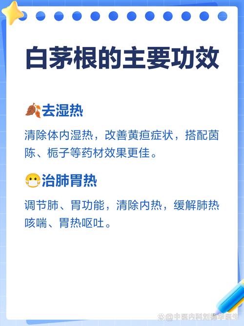 白茅根的作用和功效？白茅根的作用与功效?？-第1张图片-优品飞百科