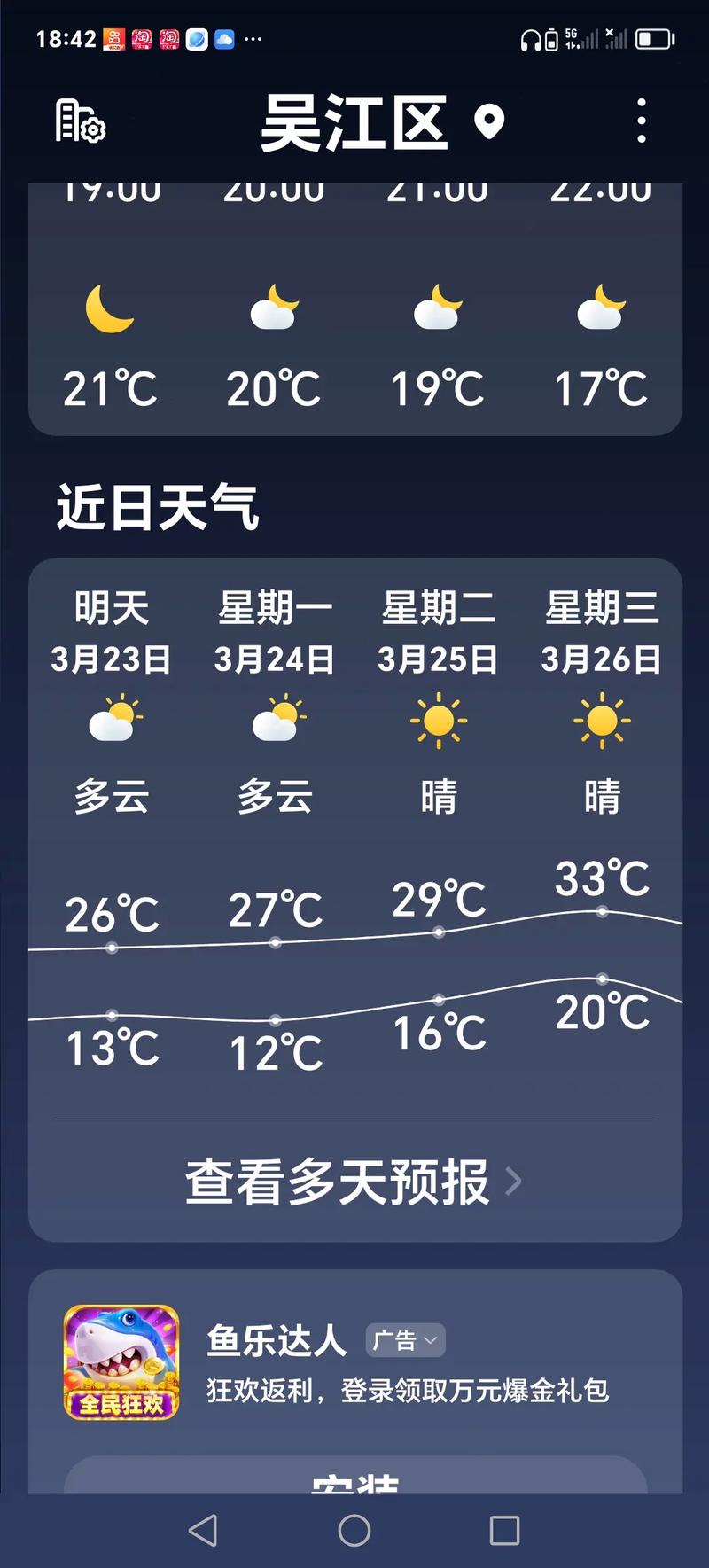 苏州天气预报一周7天，苏州杭州天气预报15天查询-第5张图片-优品飞百科