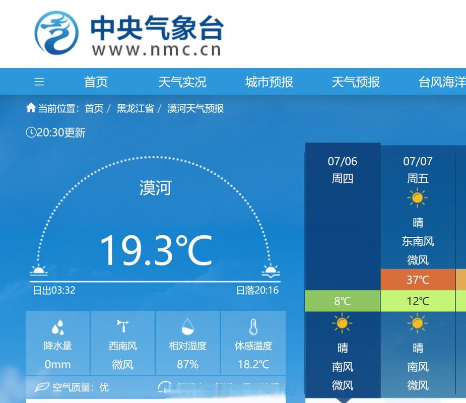 大兴安岭漠河天气预报,大兴安岭漠河天气预报一周-第4张图片-优品飞百科 大兴安岭漠河天气预报,大兴安岭漠河天气预报一周-第4张图片-优品飞百科