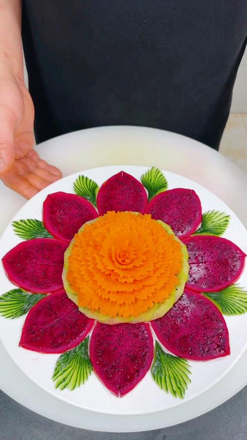 火龙果怎么切，火龙果切法，火龙果切的方法？-第4张图片-优品飞百科