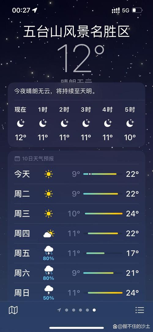 五台山15天天气预报？山西五台山天气预报最新7天？-第5张图片-优品飞百科