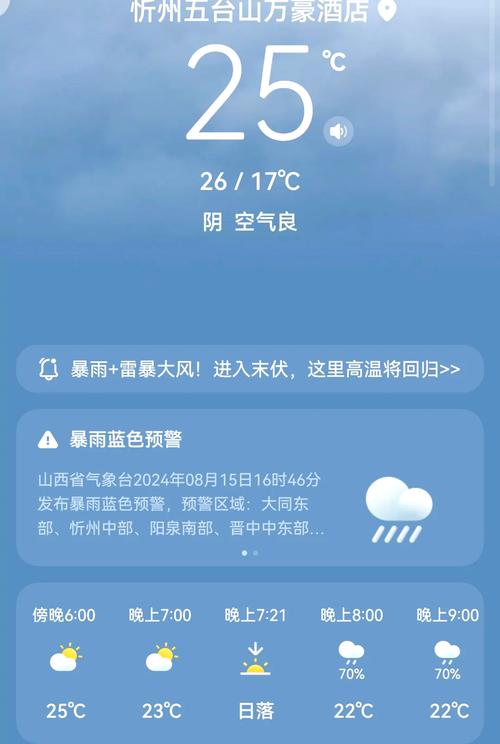 忻州定襄天气预报？忻州定襄天气预报一周天气？-第4张图片-优品飞百科