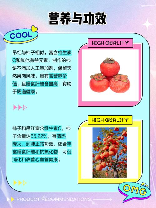 吊红和柿子区别，吊红柿子的功效与作用，吊红柿子怎么吃-第2张图片-优品飞百科