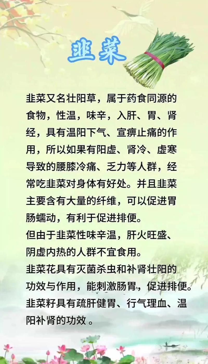 吃韭菜有什么好处，男人吃韭菜的好处，男性吃韭菜的好处-第3张图片-优品飞百科