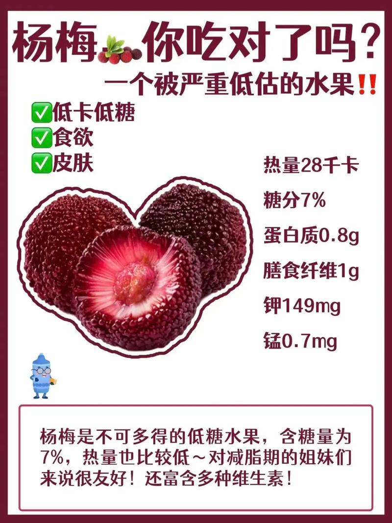 杨梅食用的好处，食用要注意什么，杨梅吃什么作用-第3张图片-优品飞百科