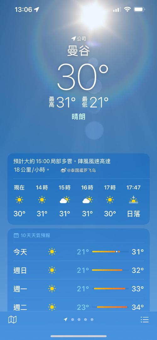 曼谷天气预报15天，曼谷 天气预报？-第3张图片-优品飞百科