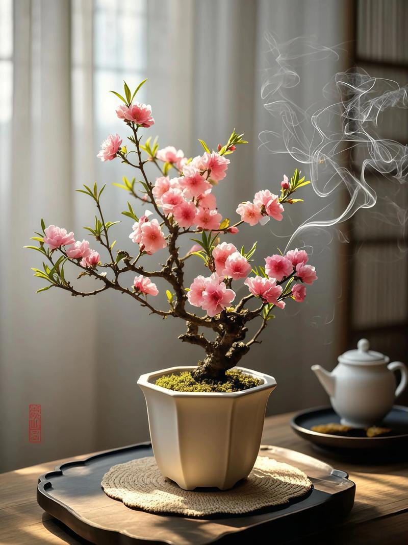 桃花养在家好不好，盆栽桃花怎么养？桃花盆栽如何养？-第4张图片-优品飞百科