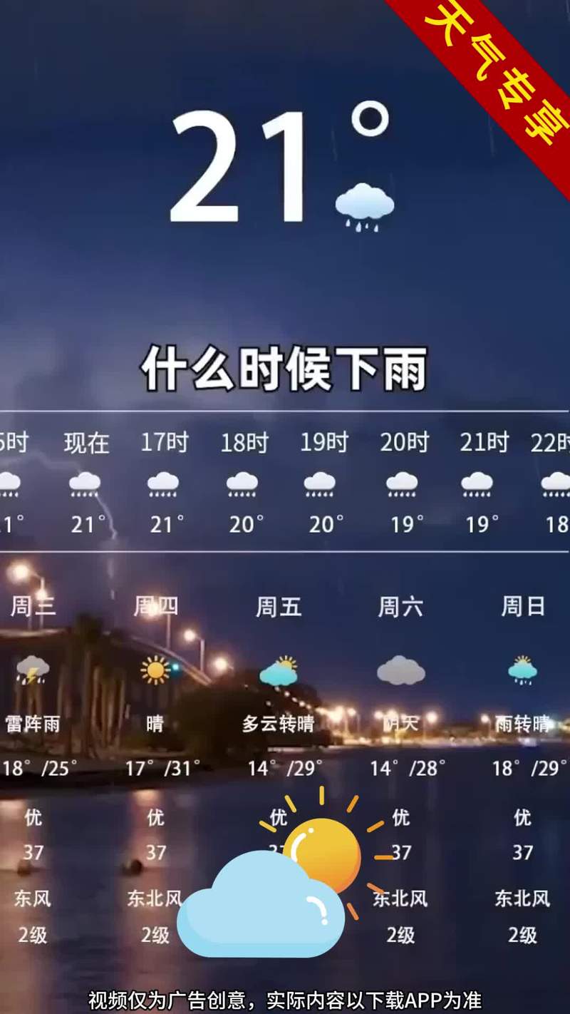 天气预报精准几点几分下雨了？天气预报几点下雨准吗？-第6张图片-优品飞百科