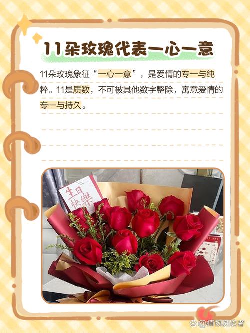 玫瑰支数代表的意思，送11朵还是19朵？玫瑰花束11支含义？-第2张图片-优品飞百科