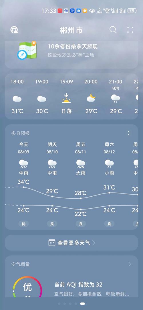 郴州市天气预报？郴州市天气预报15天最新消息？-第4张图片-优品飞百科