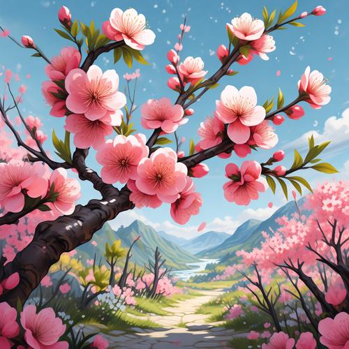 桃花的寓意和象征？桃花的寓意和象征意义？-第8张图片-优品飞百科