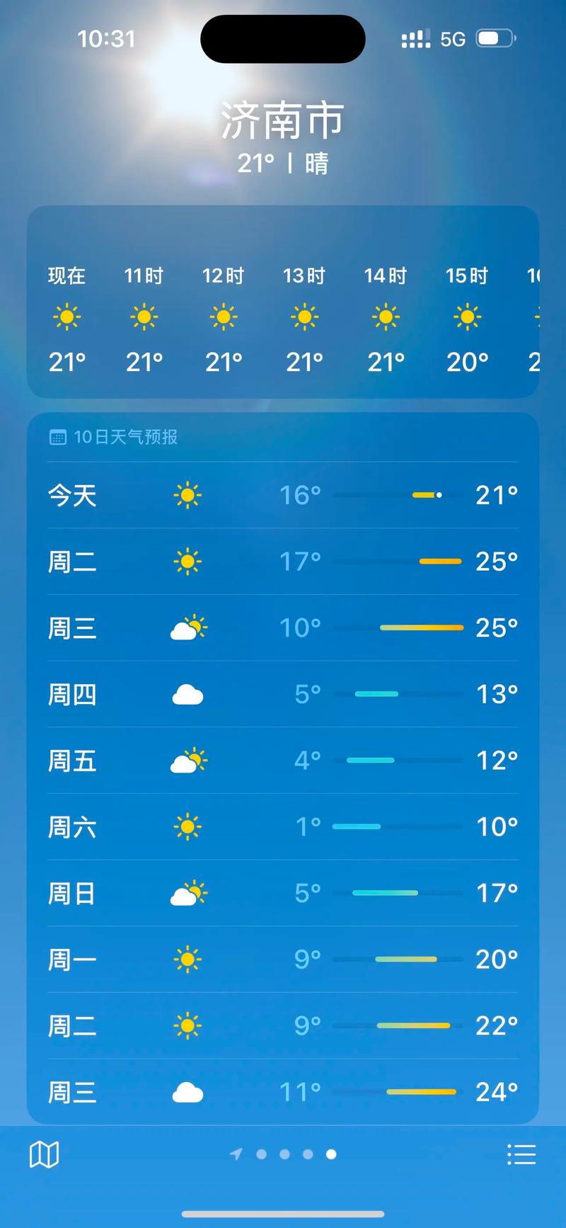 济南15天天气预报，济南15天天气预报正版-第1张图片-优品飞百科