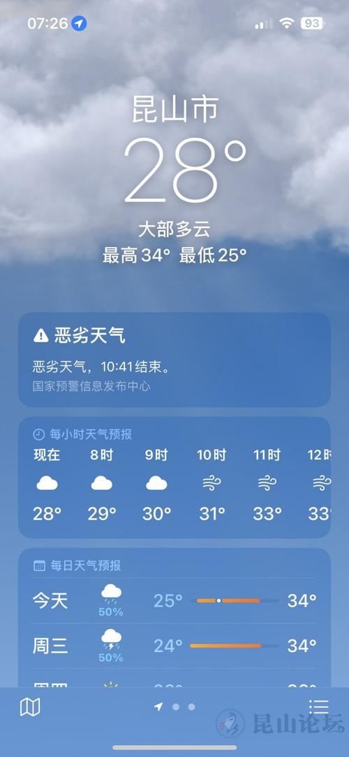 昆山的天气预报，江苏昆山的天气预报？-第4张图片-优品飞百科