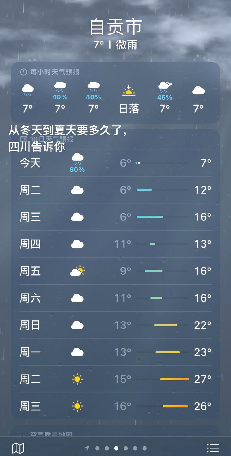 四川下周天气预报，四川未来一周的天气？-第3张图片-优品飞百科