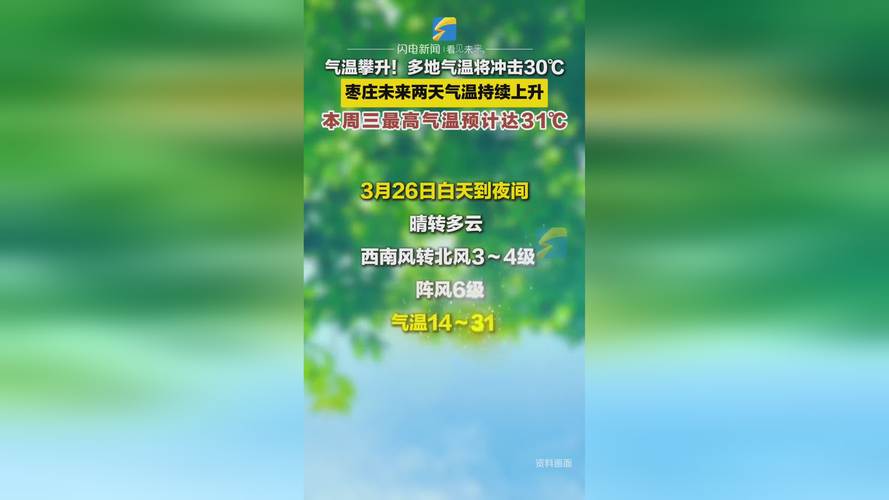 枣庄最新天气预报？枣庄最新天气预报一周？-第2张图片-优品飞百科