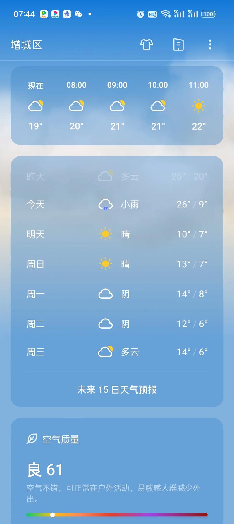 增城区天气预报？增城区天气预报实时查询？-第1张图片-优品飞百科