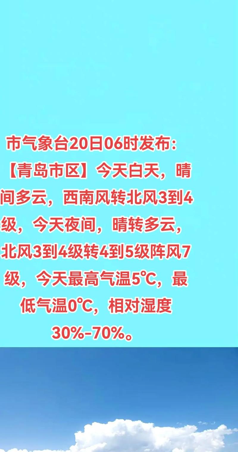 青岛最新天气预报，青岛最新天气预报7天一周查询-第5张图片-优品飞百科
