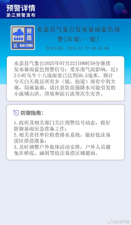 永嘉天气预报，永嘉天气预报10天？-第1张图片-优品飞百科