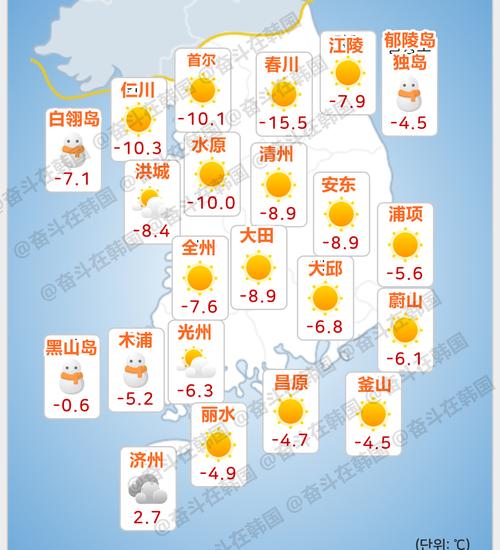 韩国天气预报，韩国天气预报员？-第1张图片-优品飞百科