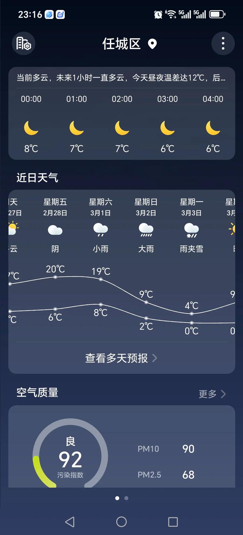 盘锦天气预报一周？天气预报24小时详情软件？-第5张图片-优品飞百科