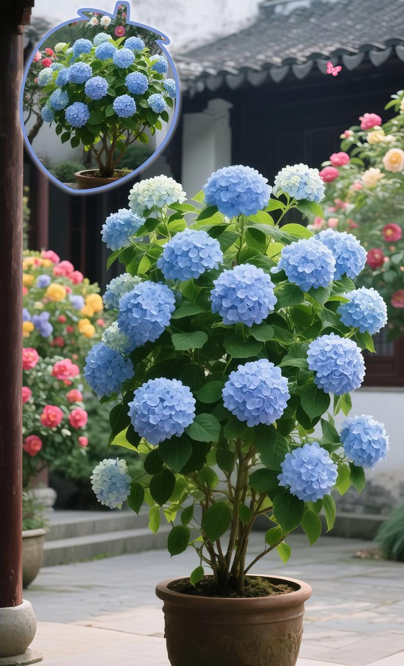 无尽夏绣球的养护方法及注意事项，无尽夏绣球的优缺点？-第5张图片-优品飞百科