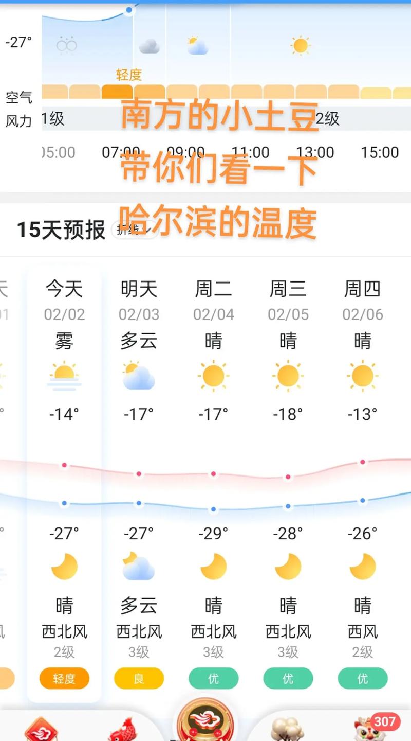 哈尔滨市天气预报三十天，哈尔滨天气30天天气预报-第8张图片-优品飞百科